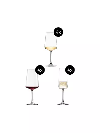 ZWIESEL GLAS | Gläserset MIO VINO 12 tlg. | 